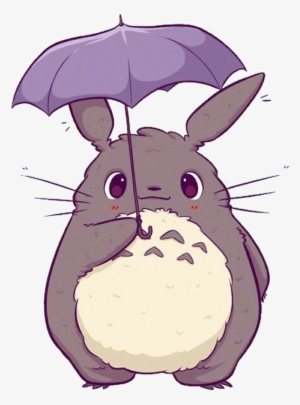 Totoro Anime Cute Kawaii Freetoedit - Totoro Kawaii Transparent PNG -  1024x1024 - Free Download on NicePNG
