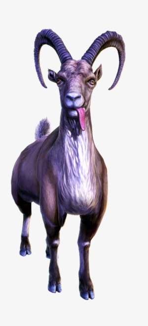 From His Humble Beginnings In Ringfights, This Enforcer - Goat Simulator Goat Png
