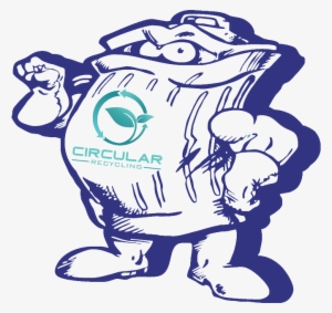 Garbage Can Man Logo - Logo