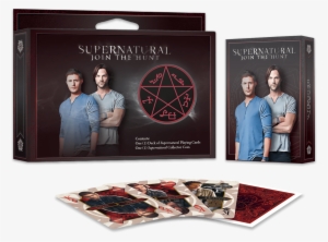 Supernatural - Supernatural Playing Cards With Collector Coin