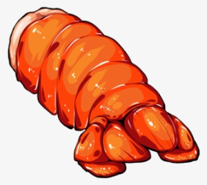 Lobster01 - Lobster Tail Clip Art