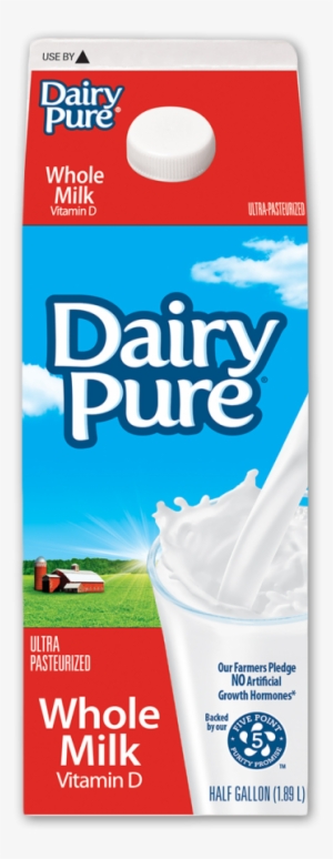 Dairypure Whole Milk - Dairy Pure Lactose Free Whole Milk