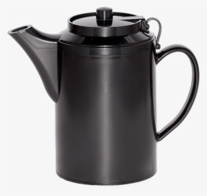 Tea Pot, With Tether, 16 Oz , Black