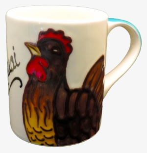 Coffee Mug Blue Rooster - Coffee Cup