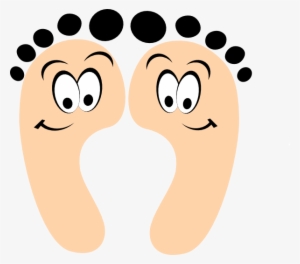 Happy Feet Clipart - Feet Funny Cartoon