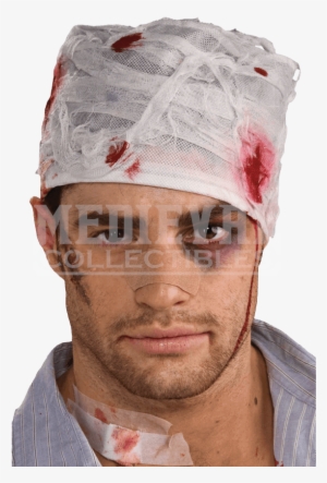 Bloody Head Bandage - Head Bandage Png