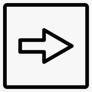 Right Arrow Square Button Outline Comments - Reduce Pressure Icon