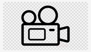 Video Camera Outline Clipart Photographic Film Video - Market Stand Clip Art