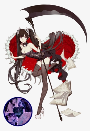 Anime Scythe Png Graphic Library Library - Wisteria Yoru No Majo Lilith