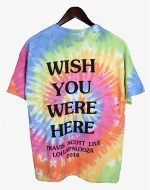Travis Scott Lollapalooza Astroworld Tie Dye T-shirt - Tie Dye Astroworld Shirt