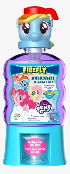 Firefly My Lil Pony Rinse Raspberry Rainbow Flav - Firefly Star Wars Floss Picks, 60 Count
