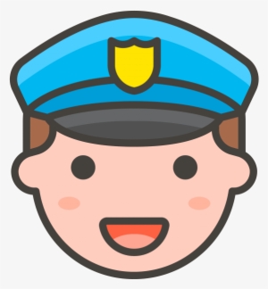 Police Man Officer Emoji - Prince Icon