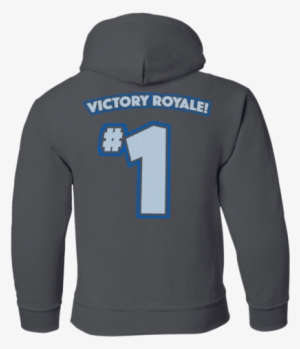 victory royale youth pullover hoodie back print - hoodie