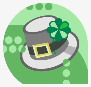 Vector Illustration Of St Patrick's Day Leprechaun - Emblem