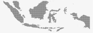Indonesia Map Icon Png - Indonesia Map Art Png