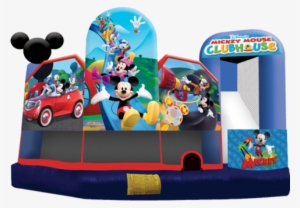 Mickey Mouse Clubhouse 5n1 Combo Bounce House - Mickey Mouse Bounce House Rental