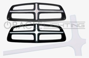 2011-2014 Dodge Charger Oracle Illuminated Grill Crosshairs - Mitsubishi