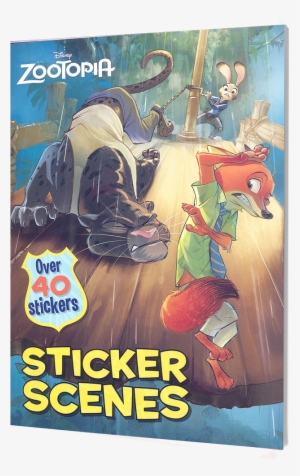 Picture Of Disney Sticker Scenes - Disney Zootopia Sticker Scenes