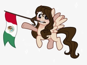 heyyasyfox, female, flag, mare, mexico, mouth hold, - mexico flag