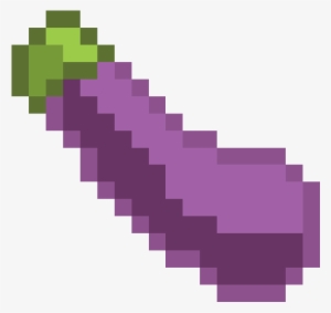 Eggplant - Ron Harry Potter Pixel Art