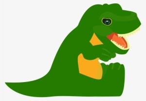 Rex, Dinosaur, T-rex, Prehistory, Lizard, Animal - Baby T-rex Beach Towel