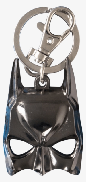 Batman Cowl Keychain - Dc Batman Mask Pewter Key Ring