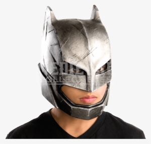 Kids Armoured Batman 3/4 Mask - Dawn Of Justice Batman Armored Vinyl Mask - Costumes