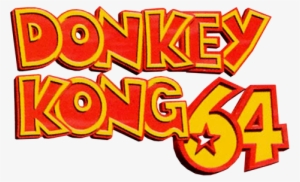 Donkey Kong 64 Png - Donkey Kong 64 Logo