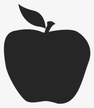 Apple Icon Silhouette - Apple Icon Png Transparent