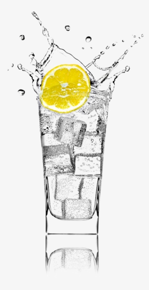 Lemonade Png Download Image - Gin Tonic Splash Hd