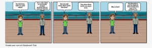 Bob Ross And Jerry - Storyboard