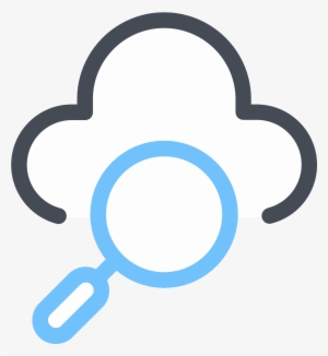 Search In Cloud Icon - Icon