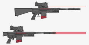 Laser Sniper Rifle Vd-3 By Falloutshararam - Sniper Rifle With Laser