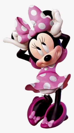 Minnie Mouse Clipart - Minnie Rosa Png Fundo Transparente