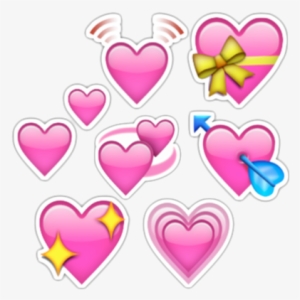 Emoji Heart Png Pin Strawberry Border On Pinterest - Imagenes De Emojis De Amor