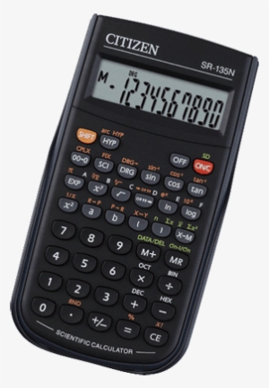 Scientific Calculator Png Download - Citizen Sr