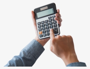 Calculator - Calculator Hand Png