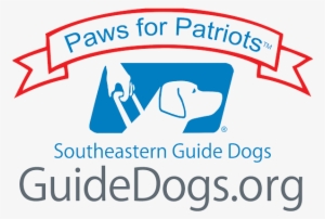 Paws For Patriots Logo - Southeastern Guide Dogs