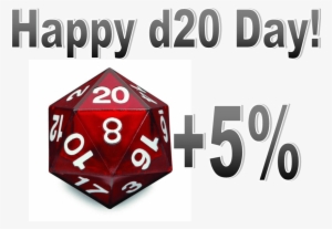 Happy D20 Day - D20 Critical Hit Die