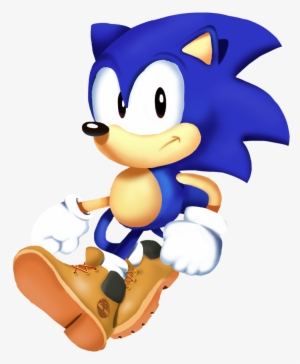I Told People On Twitter That If A Post I Made Got - Classic Sonic Official Art