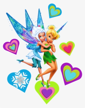 Disney Fairies, Tinkerbell, Sisters, Towels, Daughters, - Tinkerbell And Periwinkle Transfer