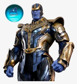 Render Vingadores - Thanos Art