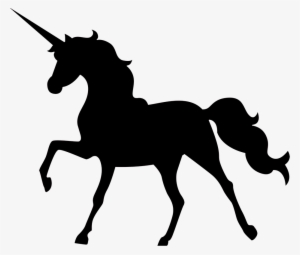 Black Unicorn - Free Unicorn Silhouette