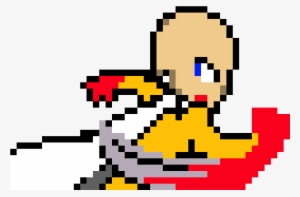 Saitama - Pixel Art One Punch Man