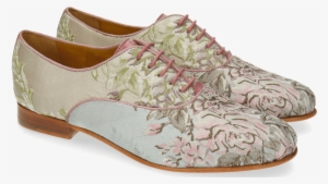Oxford Shoes Selina 4 Textile Victoria Rose Sand - Clog