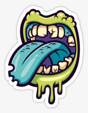 Zombie Mouth By Cronobreaker - Brain Freeze Headache By Cronobreaker