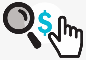 Btd Paid Search Marketing Graphic - Click Icon Vector