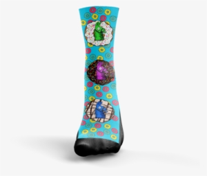 Custom Donut Llama Battle Royale Socks - Sock