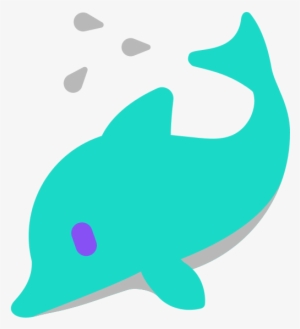 Clipart Freeuse Download U F C Dolphin Icon Madewithkwippe - Emojis De Delfin