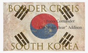 Border Crisis South Korean Flag - South Korea Flag